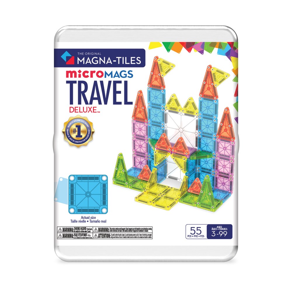 Magna-Tiles MicroMAGS Travel Deluxe
