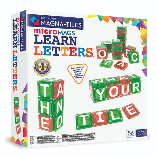 Magna-Tiles Learn Letters