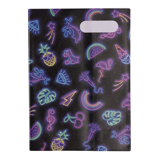 A4 Book Cover - Neon Life 1