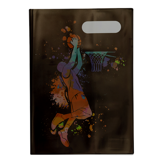 Spencil A4 Book Cover - Basketball