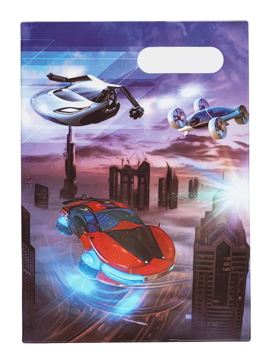 A4 Book Cover - Flying Cars