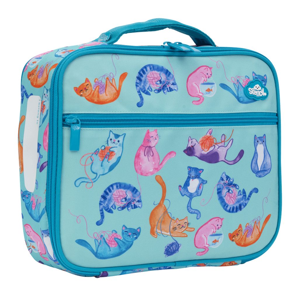 Spencil Big Cooler Lunch Bag - Crazy Cats