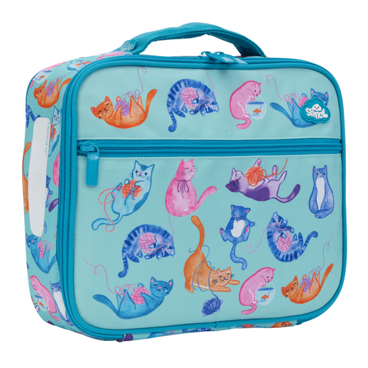 Spencil Big Cooler Lunch Bag - Crazy Cats