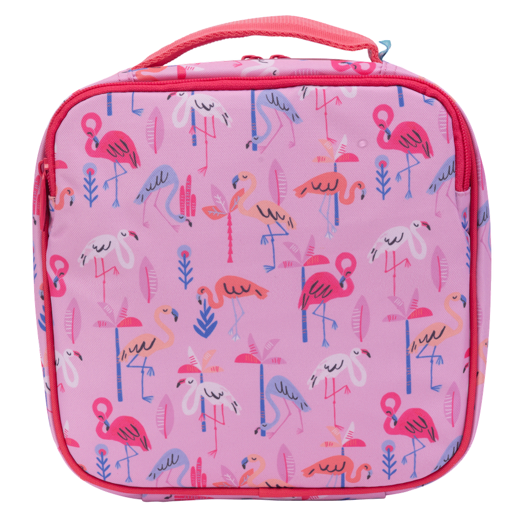 Spencil Little Cooler Lunch Bag - Flamingo Splash