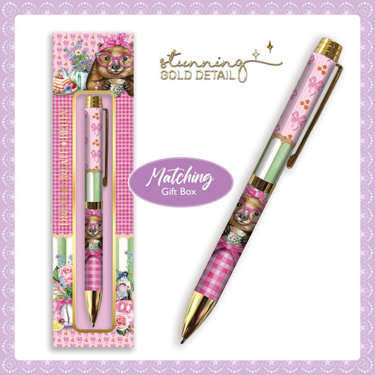 Pen in Gift Box - Wonda Wombat