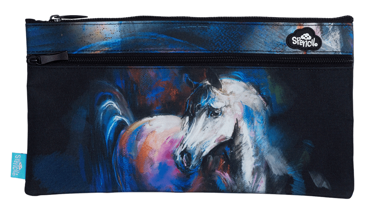 Spencil Twin Zip Pencil Case Mystic