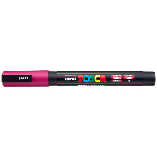Marker Paint Uni Posca PC3M Bullet - Fushsia