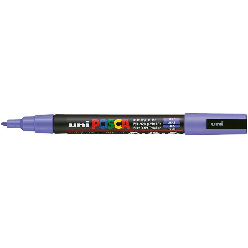Marker Paint Uni Posca PC3M Bullet - Lilac