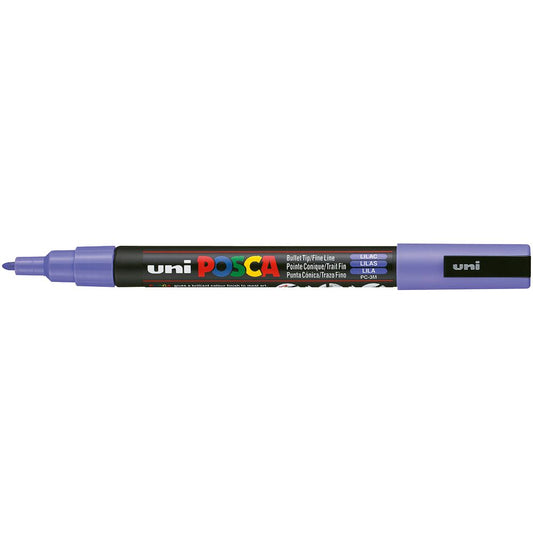 Marker Paint Uni Posca PC3M Bullet - Lilac