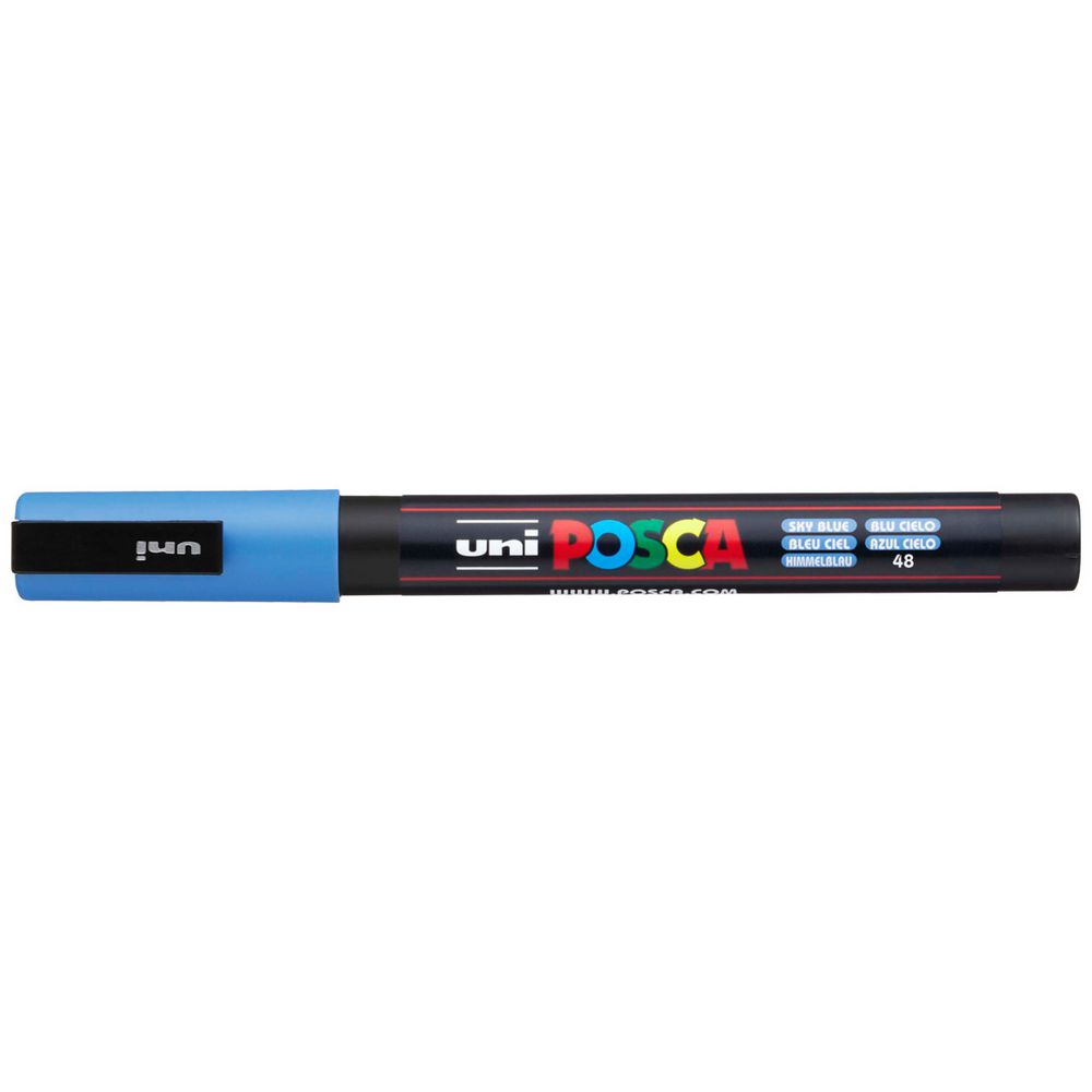 Marker Paint Uni Posca PC3M Bullet - Sky Blue