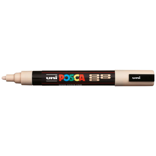 Marker Paint Uni Posca PC5M Bullet - Beige
