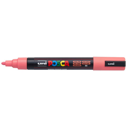 Marker Paint Uni Posca PC5M Bullet - Coral Pink