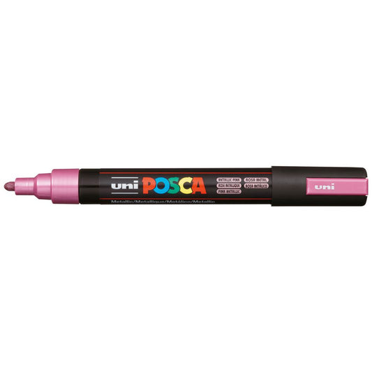 Marker Paint Uni Posca PC5M Bullet - Metallic Pink