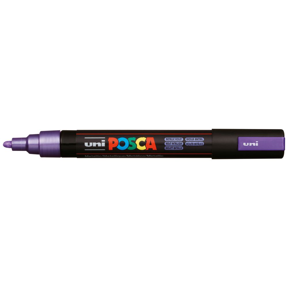 Marker Paint Uni Posca PC5M Bullet - Metallic Violet