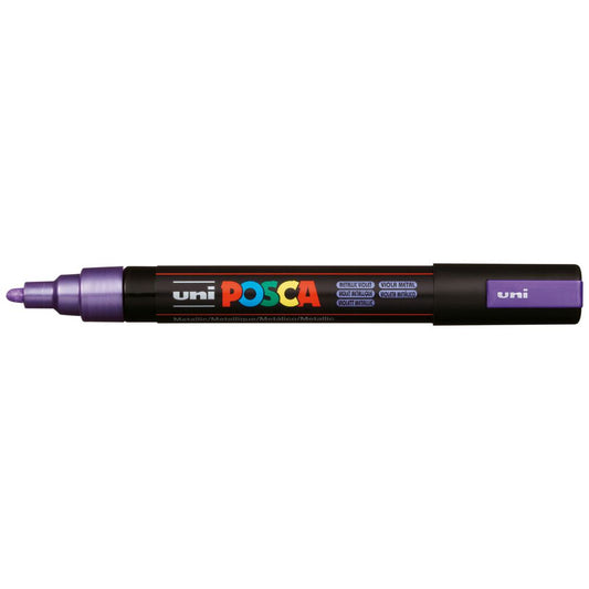 Marker Paint Uni Posca PC5M Bullet - Metallic Violet