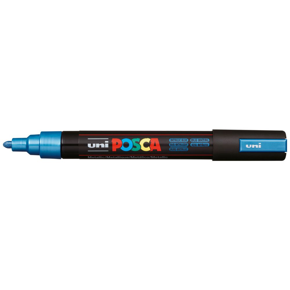 Marker Paint Uni Posca PC5M Bullet - Metallic Blue