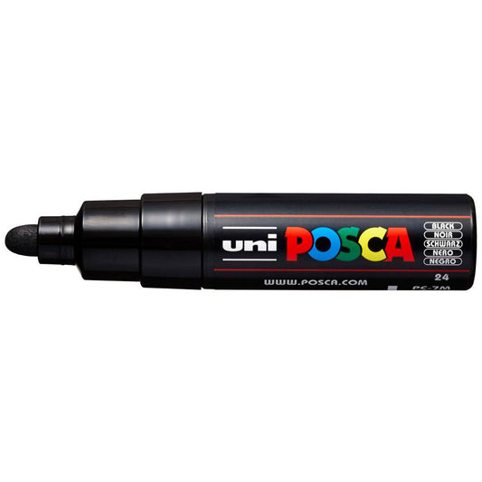 Marker Paint Uni Posca 4.5MM PC7M Bullet - Black