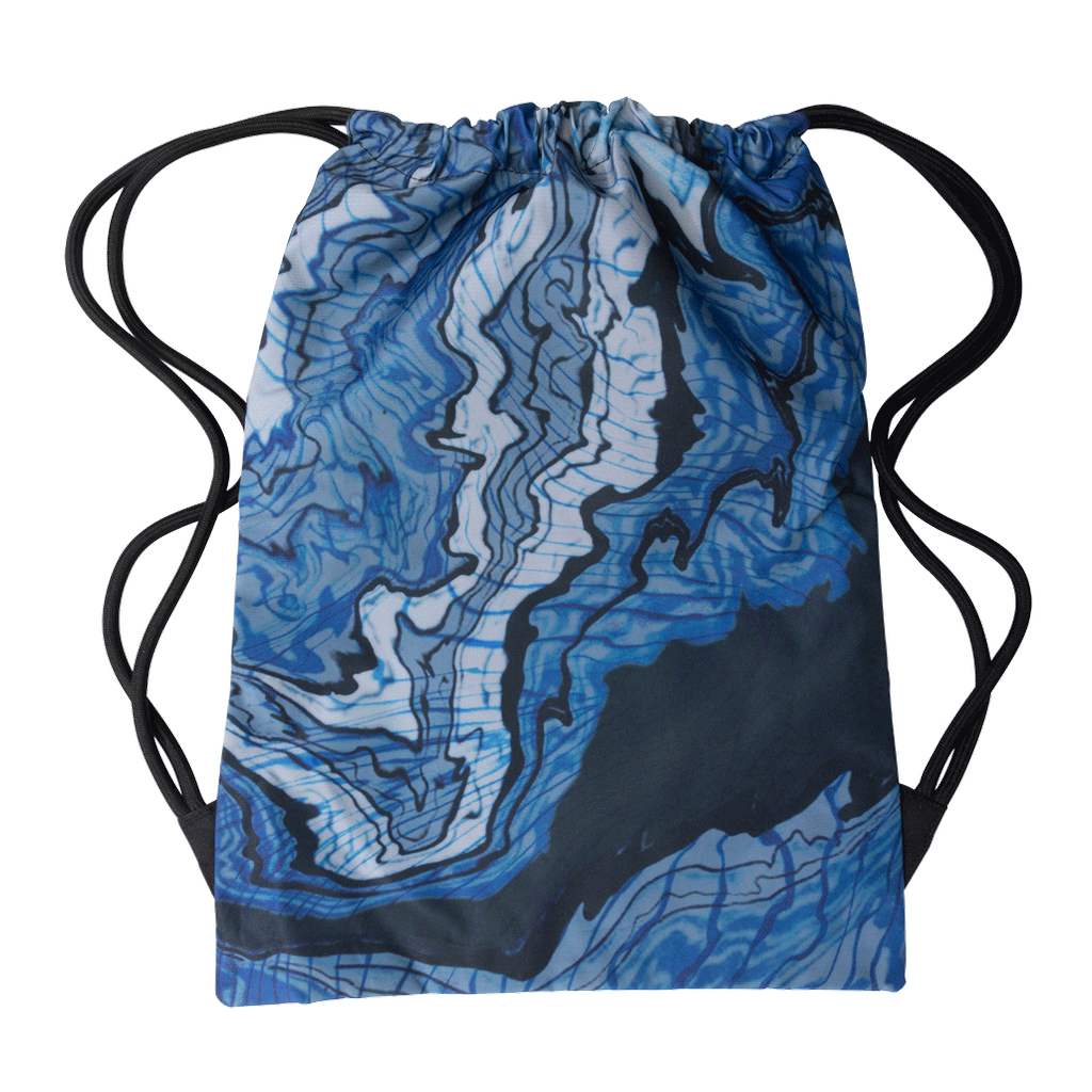 Spencil Big Drawstring Bag - Ripple Effect