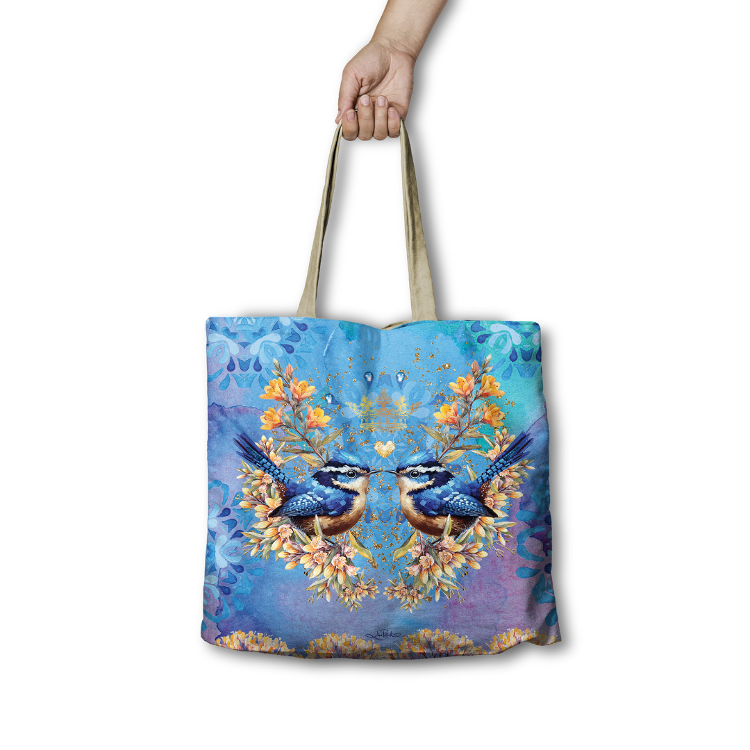 Reusable Shopping Bag - Royal Wrens