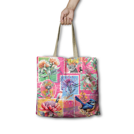 Reusable Shopping Bag - Pretty Postage