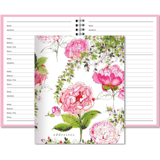 Rose Garden Large Address Book