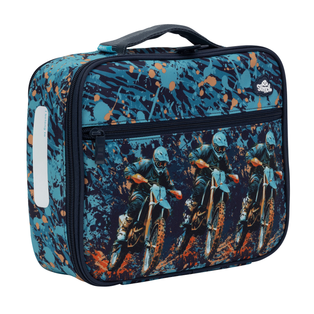 Spencil Big Cooler Lunch Bag - Moto Camo Trax