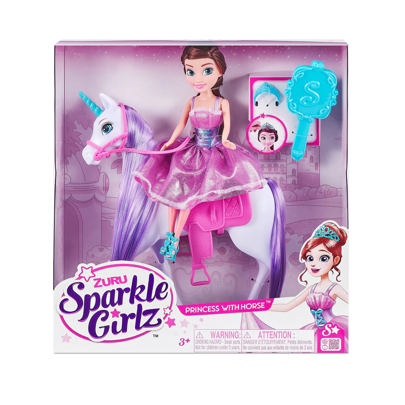 Sparkle Girlz Princess with Unicorn