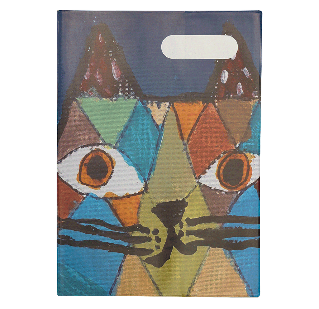 Spencil A4 Book Cover - Bob The Cat