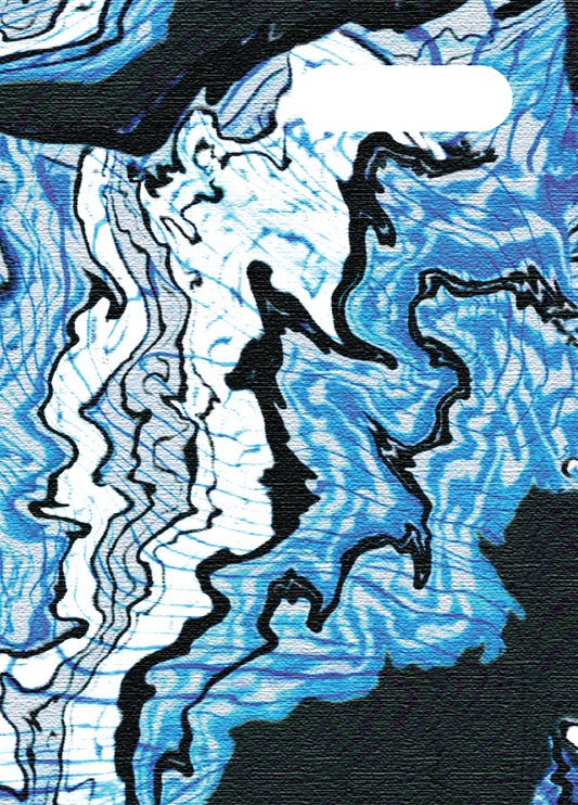 Spencil A4 Book Cover - Ripple Effect