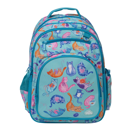 Spencil Big Kids Backpack - Crazy Cats