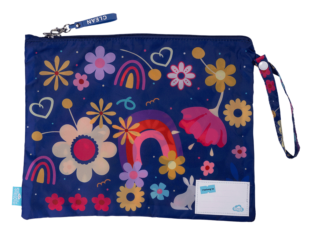 Spencil Little Clean & Dirty Bags - Flower Fun