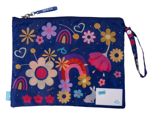 Spencil Little Clean & Dirty Bags - Flower Fun
