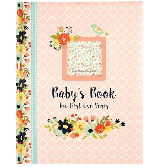 Baby's Book: The First Five Years (Floral)