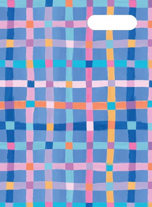 Spencil Scrapbook Cover - Pastel Plaid