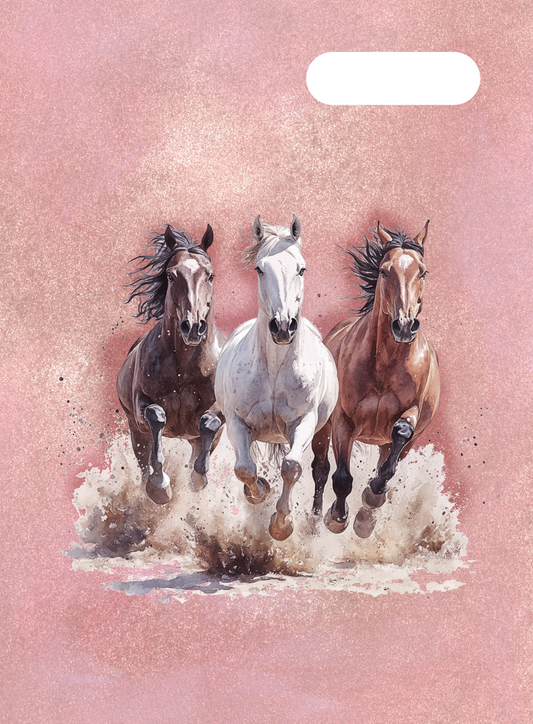 Spencil Scrapbook Cover - Wild Horses
