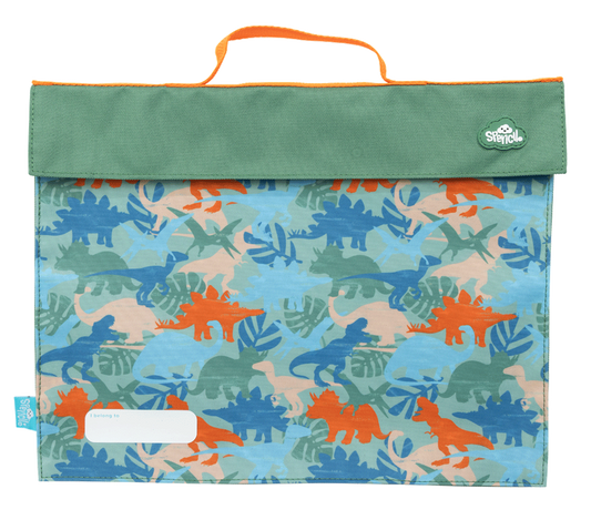 Spencil Library Bag - Dinosaur Safari
