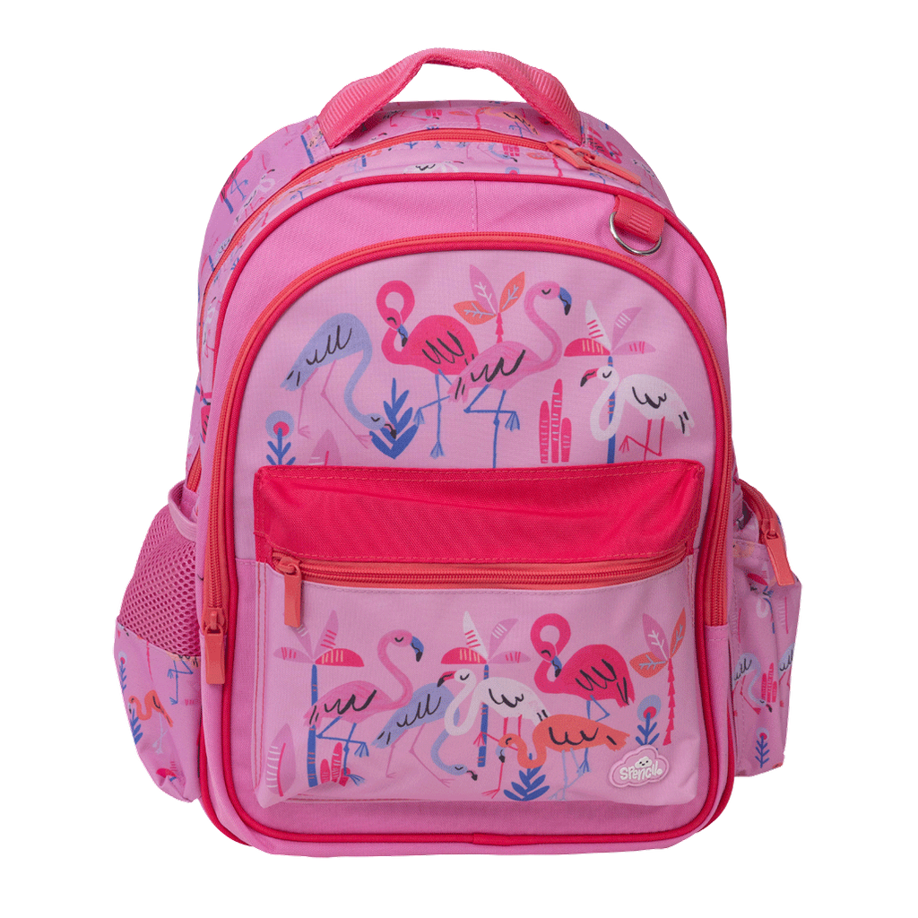 Spencil Little Kids Backpack - Flamingo Splash