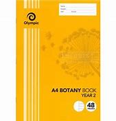 Botany Book Olympic A4 Year 2 48 Pages