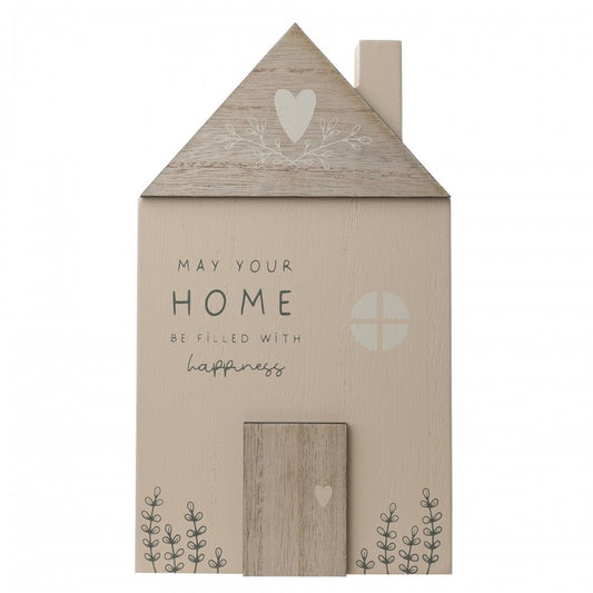 Home Happiness Shaped Plaque