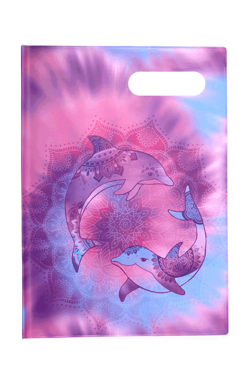 A4 Book Cover - Tie Dye Splash