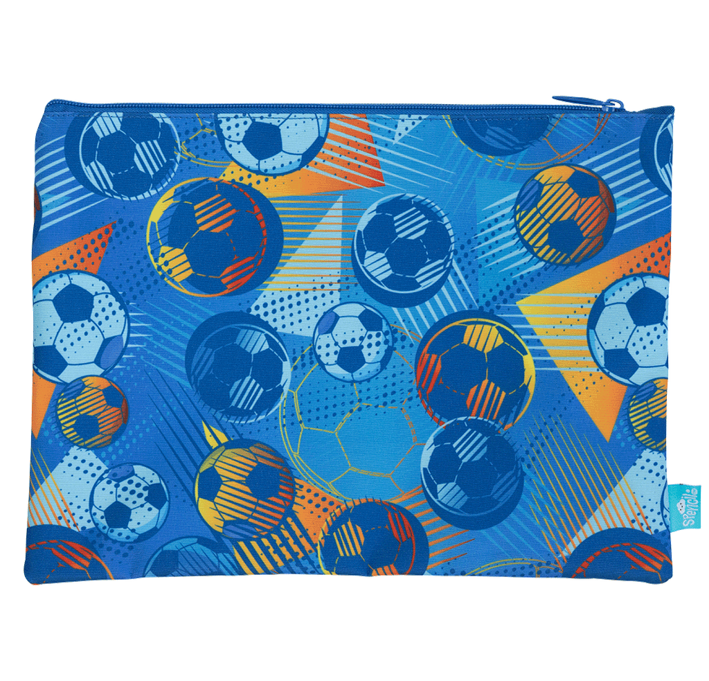 Spencil A4 Twin Zip Pencil Case Game On