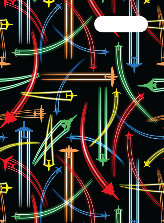 Spencil Scrapbook Cover - Jet Planes