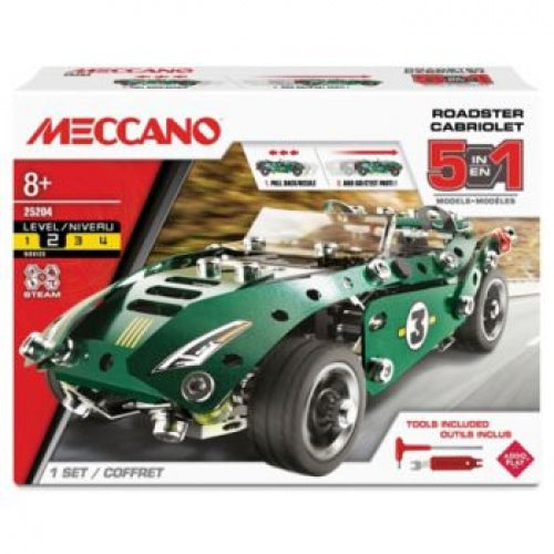 Meccano Roadstar 5-in-1 Models