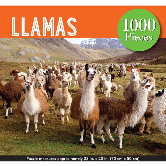 Llamas Puzzle 1000 Pieces