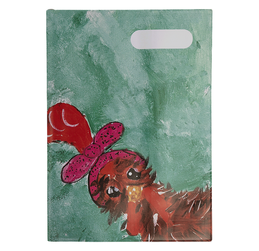 Spencil A4 Book Cover - Funky Chickee