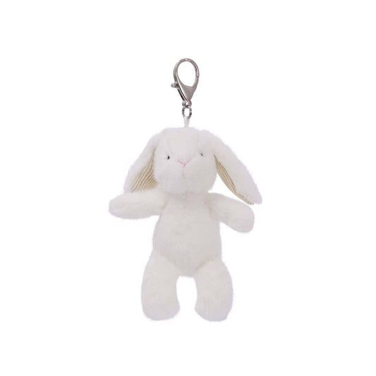 Mary Meyer Soft Bunny White Bag Charm