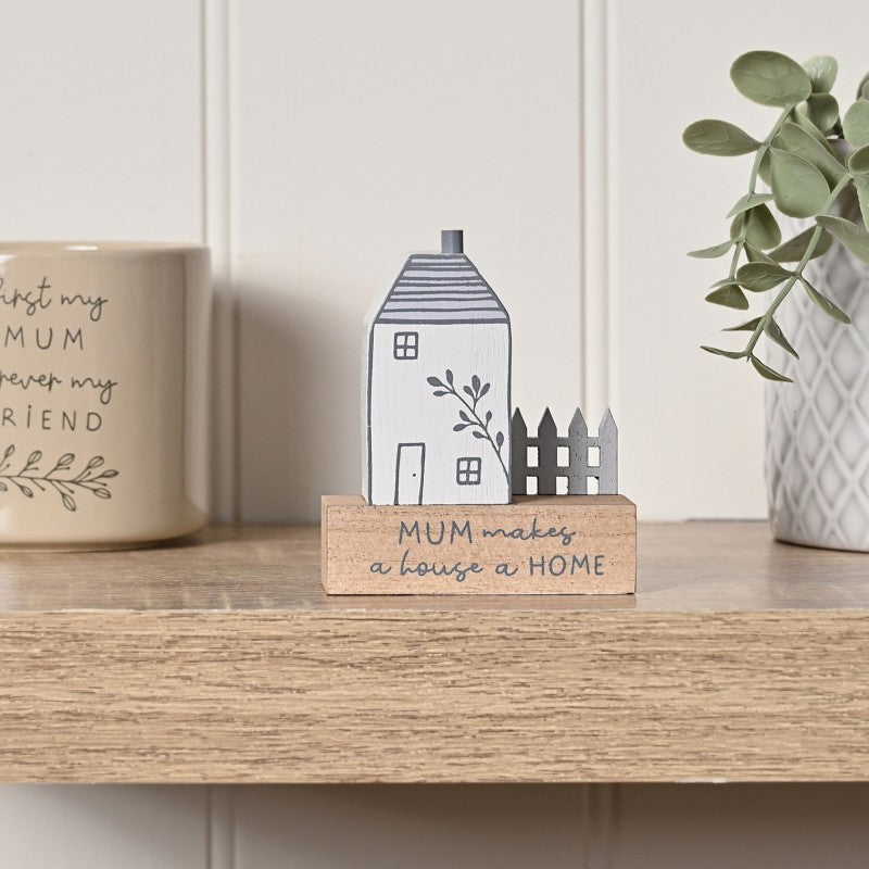 Mum Shaped Plaques