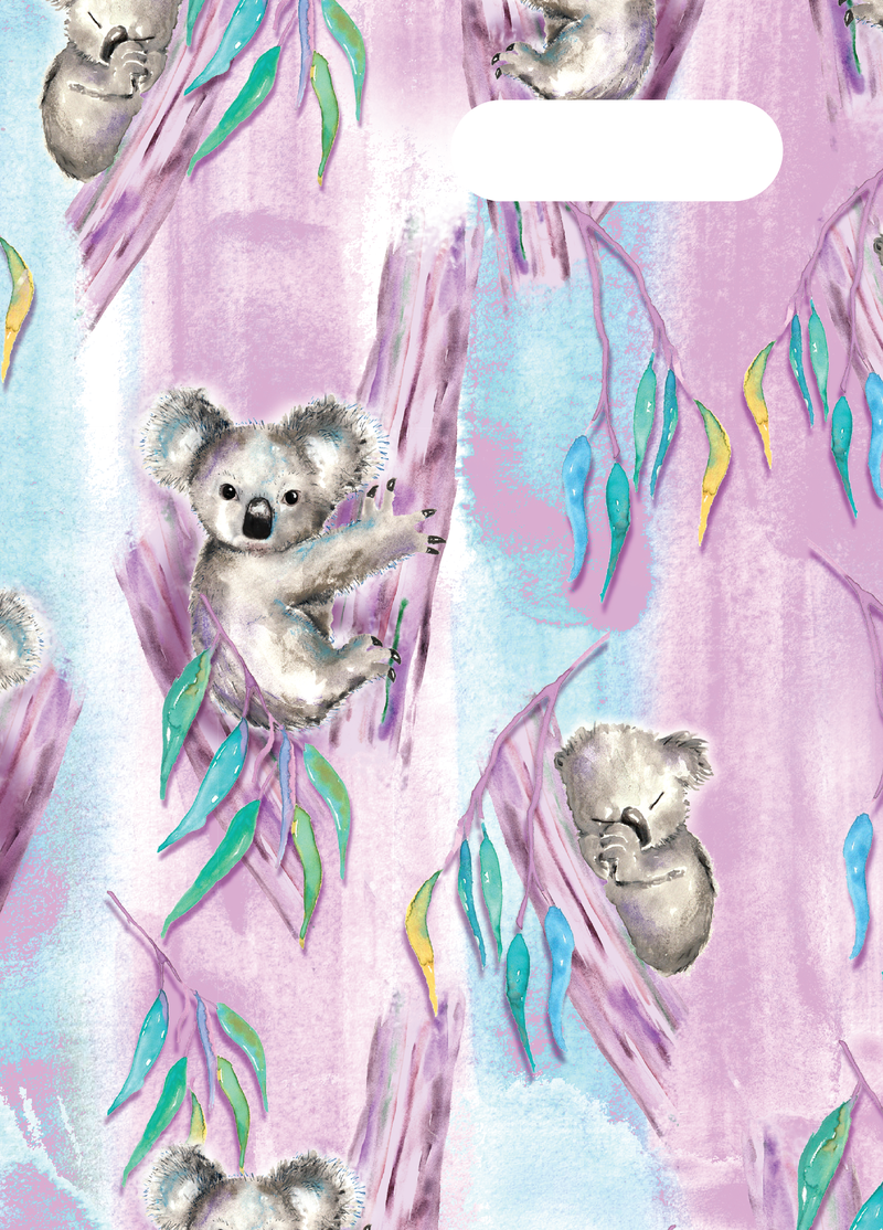 Spencil A4 Book Cover - Koala Haven