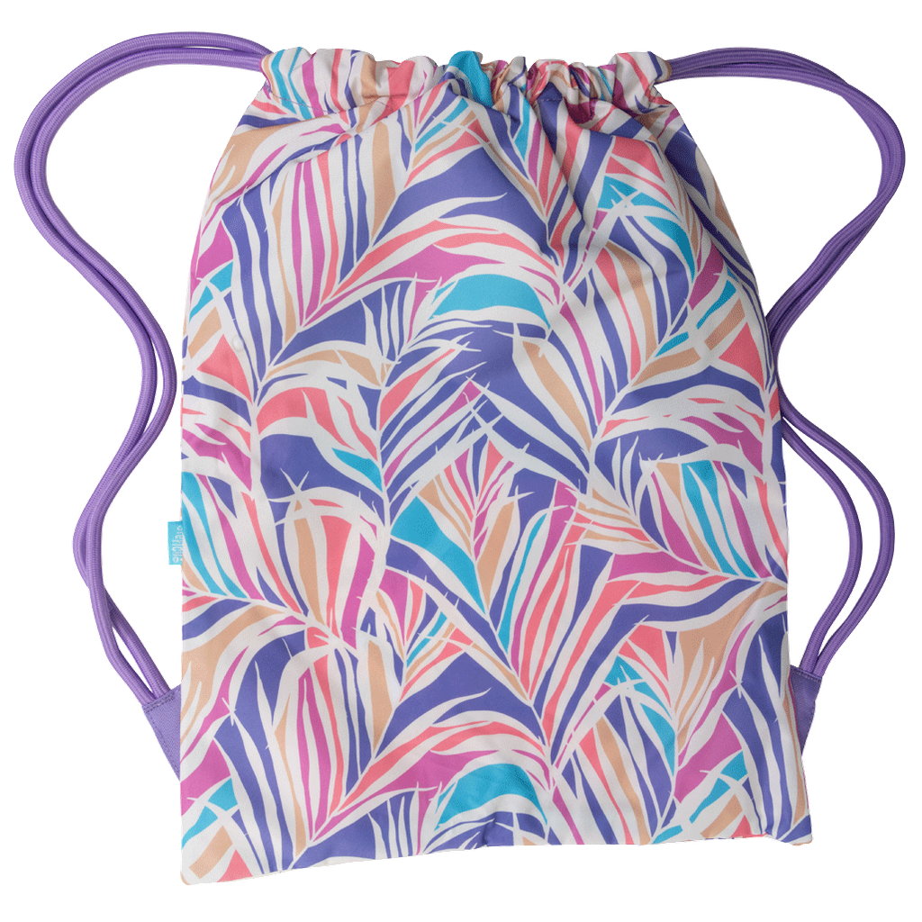 Spencil Big Drawstring Bag - Paradise Palms
