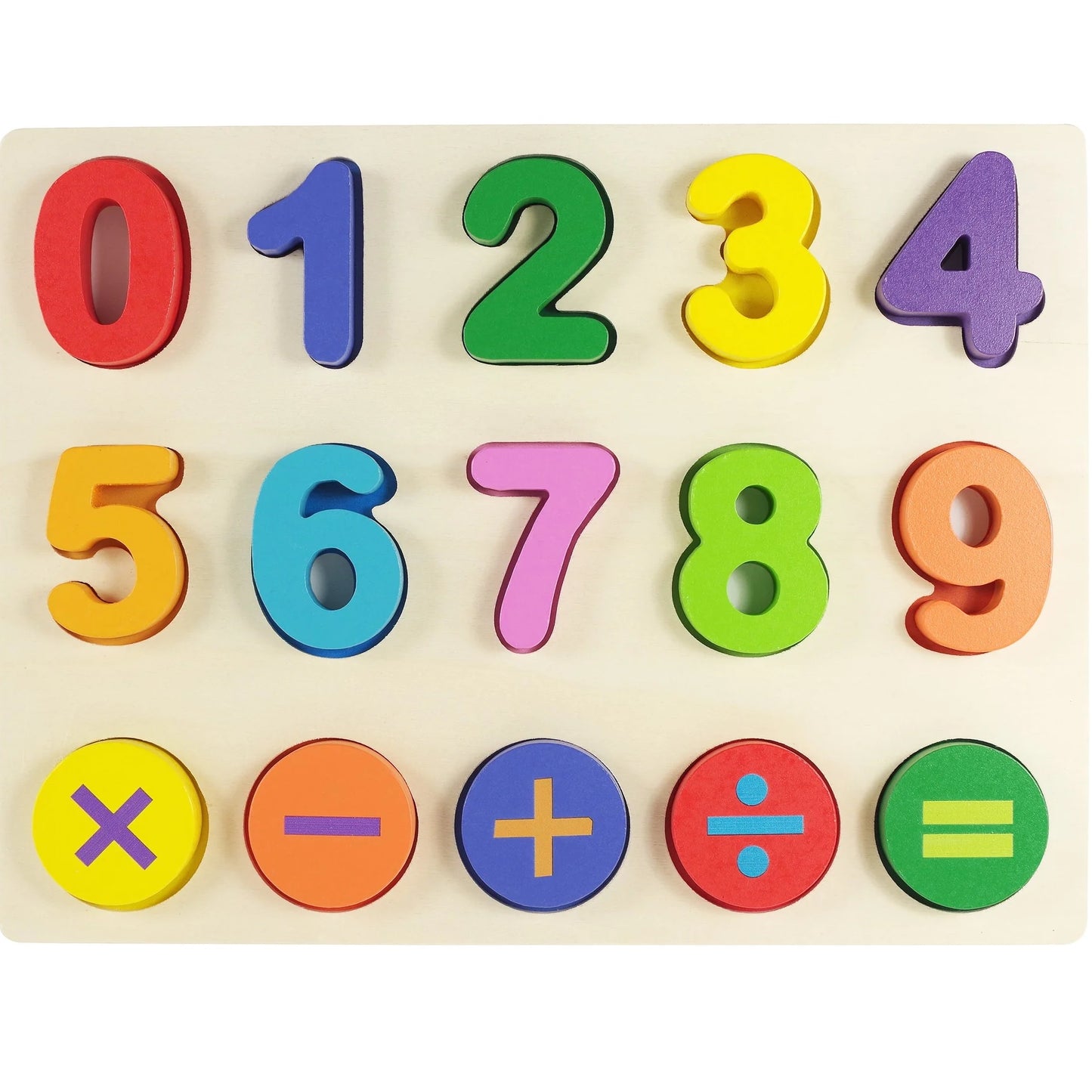 PPP Wooden Puzzle Numbers